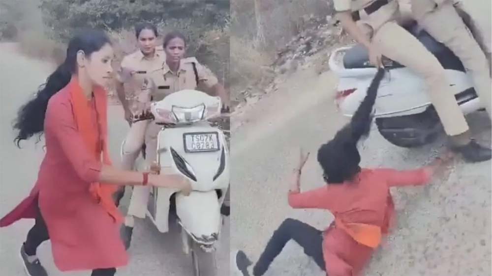 mahila police karmi