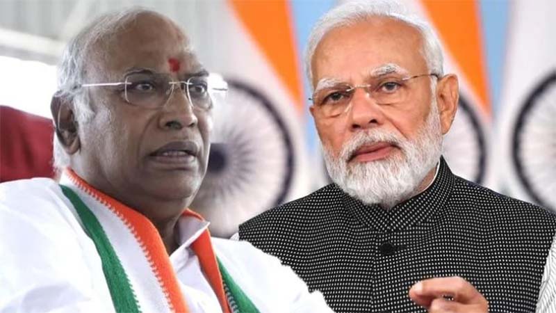 kharge modi