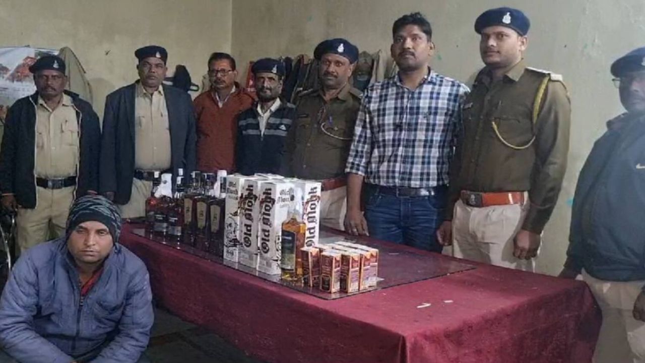 Liquor smuggler arrested in Ambikapur