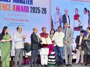 वन एवं जलवायु परिवर्तन विभाग को मुख्यमंत्री उत्कृष्टता पुरस्कार में दो सम्मान