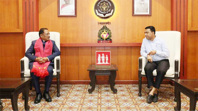 गोवा दौरे पर सीएम विष्णु देव साय, कई कार्यक्रमों में करेंगे शिरकत, कल मुख्यमंत्री प्रमोद सावंत की थी मुलाकात