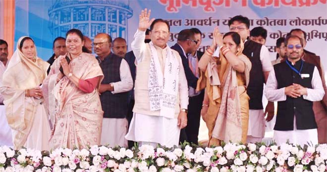 छत्तीसगढ़ तेजी से बढ़़ रहा हैं समृद्धि की ओर : मुख्यमंत्री विष्णु देव साय