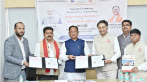 रोजगार, कौशल और स्वास्थ्य की दिशा में बड़ा कदम, छत्तीसगढ़ सरकार और सत्य साईं हेल्थ एंड एजुकेशन ट्रस्ट के बीच एमओयू