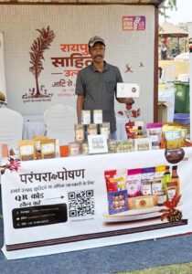 रायपुर साहित्य उत्सव में ‘जशप्योर’ का जलवा : महुआ और मिलेट्स से बने जशप्योर उत्पादों को मिली शानदार प्रतिक्रिया