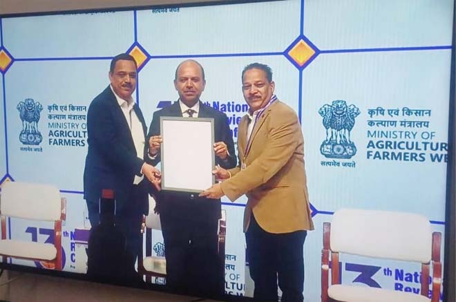 छत्तीसगढ़ को मिला देश का सर्वश्रेष्ठ राज्य का पुरस्कार : उद्यानिकी एवं कृषि विभाग को संयुक्त रूप से प्रथम पुरस्कार से किया गया सम्मानित