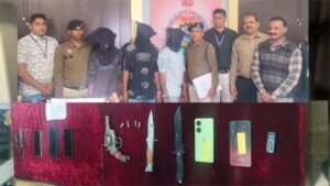 पुलिस की बड़ी कार्रवाई : देशी कट्टा दिखाकर पेट्रोल पंपों में लूट करने वाले अंतरजिला गिरोह के 3 सदस्य गिरफ्तार