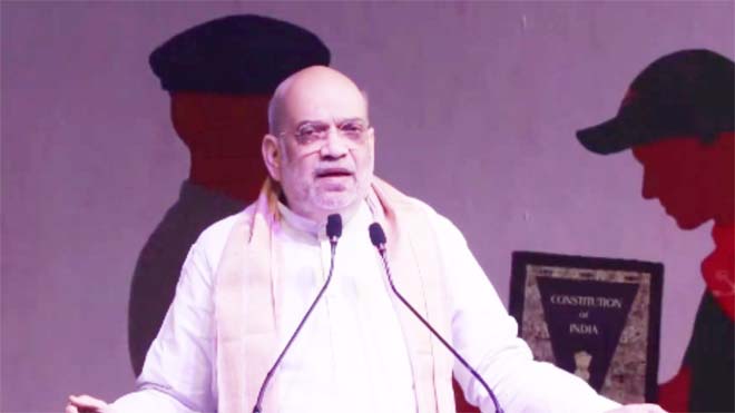 ‘पहले की सरकारों ने माओवादी आतंक को संरक्षण दिया’, अमित शाह बोले- विकसित भारत का शुभंकर बनेगा छत्तीसगढ़