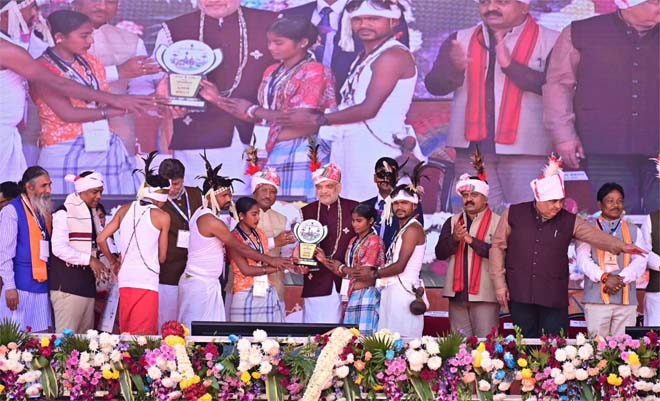 संभाग स्तरीय बस्तर पंडुम 2026 का समापन : गृहमंत्री अमित शाह और मुख्यमंत्री विष्णुदेव साय ने किया सम्मानित