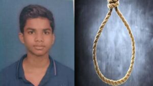 घर के कमरे में लटका मिला 17 वर्षीय छात्र, अंग्रेजी में लिखा सुसाइड नोट बरामद