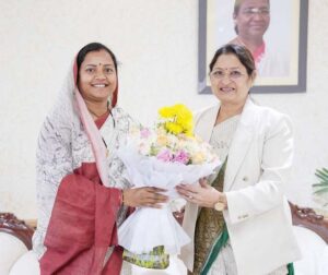 छत्तीसगढ़ मना रहा ‘महतारी गौरव वर्ष’: मंत्री श्रीमती लक्ष्मी राजवाड़े ने केन्द्रीय मंत्री श्रीमती अन्नपूर्णा देवी को दी जानकारी