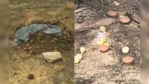 तीन साल के मासूम बच्ची की कब्र से छेड़छाड़! आसपास जादू-टोने की सामग्री मिलने से मचा हड़कंप