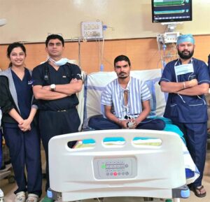 मेडिकल कॉलेज अस्पताल रायपुर के हार्ट-चेस्ट एवं वैस्कुलर सर्जरी विभाग की एक और बड़ी सफलता