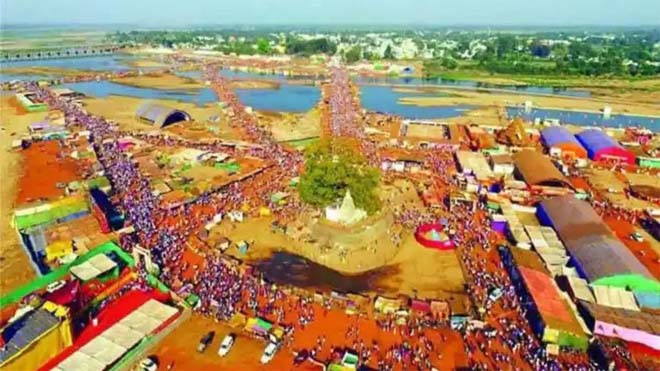 राजिम कुंभ कल्प के सातवें दिन भक्ति और संस्कृति से सराबोर रहा मुख्य मंच, जगराता, शिव-भक्ति, राधा-कृष्ण लीला और लोकगीतों ने बांधा समां