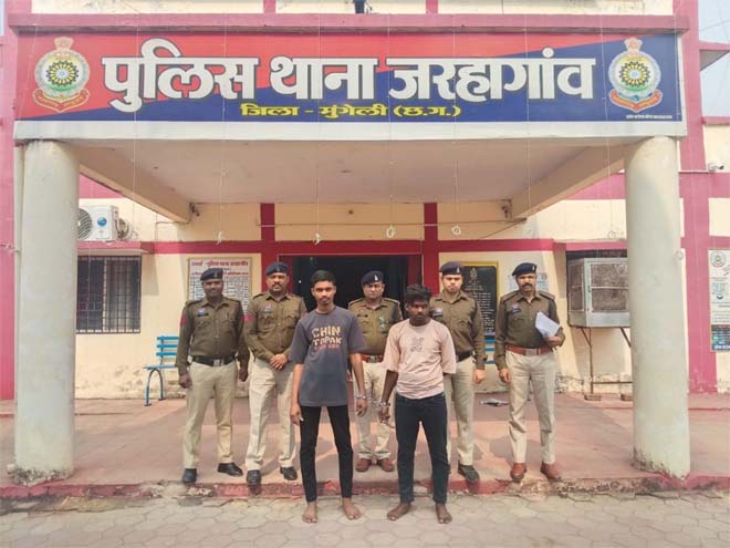 रंजिश ने ली युवक की जान : दो आरोपी गिरफ्तार, मुंगेली पुलिस ने 24 घंटे में सुलझाया केस