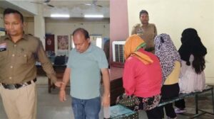 सेक्स रेकेट का खुलासा, पुलिस ने छापा मारकर तीन महिलाओं समेत दो आरोपियों को किया गिरफ्तार