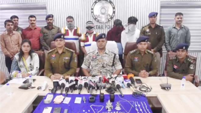 बोलोरो और वॉकी-टॉकी का खौफनाक खेल, चोरी की दो घटनाओं के मास्टरमाइंड गिरफ्तार 