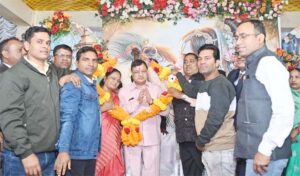 उद्योग मंत्री देवांगन ने कन्नौजिया राठौर समाज क़े 25 लाख क़े भवन का लोकार्पण और तैलिक विकास समिति क़े 20 लाख क़े भवन की रखी आधारशिला