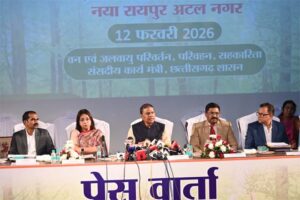 छत्तीसगढ़ में वन संरक्षण, जैव विविधता संवर्धन और आजीविका विकास के क्षेत्र में उल्लेखनीय उपलब्धियां : वन मंत्री केदार कश्यप