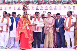 मुख्यमंत्री कन्या विवाह योजना से बेटियों को मिला सम्मान और सहारा– उप मुख्यमंत्री श्री विजय शर्मा