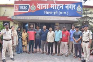 86 लाख के अवैध लेनदेन का खुलासा, म्यूल अकाउंट से साइबर ठगी करने वाले 10 आरोपी गिरफ्तार