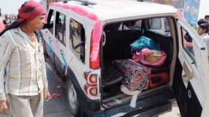 बड़ा हादसा : बारात से लौट रही दूल्हे की स्कॉर्पियो ट्रेलर से टकराई, दूल्हा-दुल्हन सहित अन्य लोग गंभीर रूप से घायल