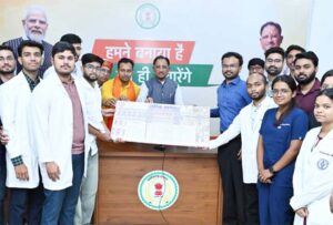 स्वास्थ्य सुविधाओं के विस्तार के लिए प्रतिबद्ध है हमारी सरकार : मुख्यमंत्री विष्णु देव साय