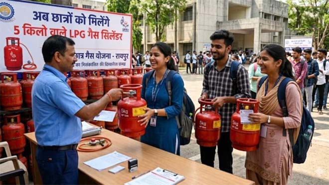 अब आधार कार्ड दिखाने पर छात्र-छात्राओ को मिलेगा 5 किलो वाला गैस सिलेंडर, जानें नया नियम