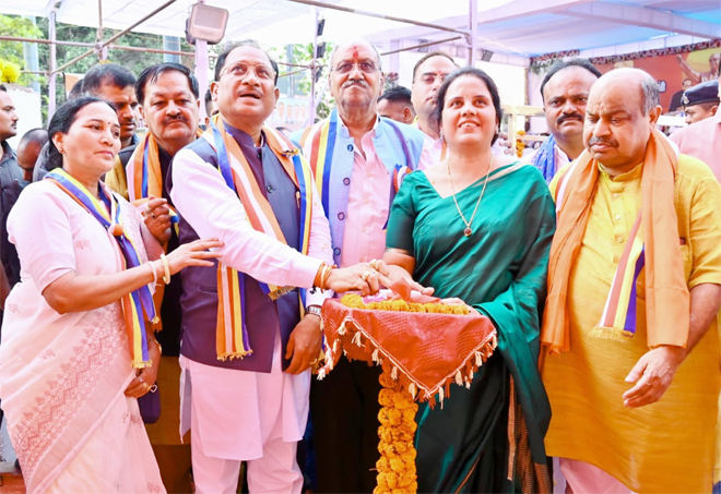 समाज में न्याय और समानता की प्रेरणा देता रहेगा बाबा साहेब का जीवन : मुख्यमंत्री साय