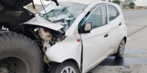 चौथिया कार्यक्रम से लौट रहा सोनी परिवार हादसे का शिकार, तीन लोगों की दर्दनाक मौत