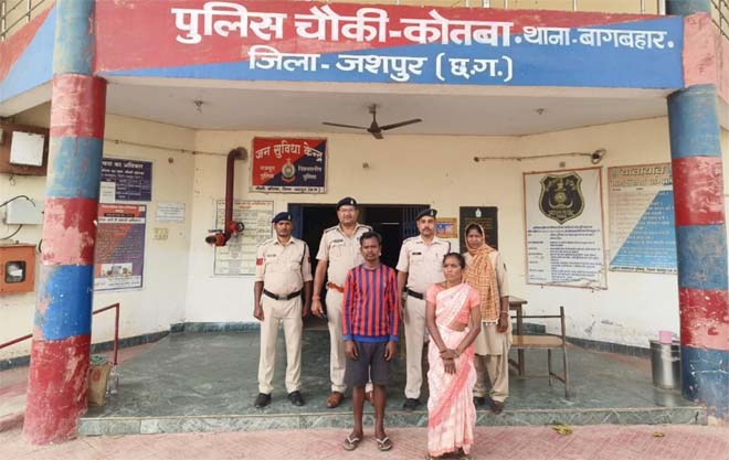 पारिवारिक विवाद मे हत्या : साले ने बड़े भाई की पत्नी के साथ मिलकर जीजा को उतारा मौत के घाट, आरोपी गिरफ्तार