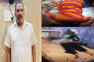 डबल मर्डर से सनसनी : पूर्व पुलिसकर्मी ने पत्नी और सौतेली बेटी को कुल्हाड़ी से काट डाला, खून से सनी मिली लाश