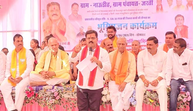 छत्तीसगढ़ सरकार गांवों के विकास के लिए कर रही कार्य : उप मुख्यमंत्री विजय शर्मा