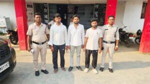 24 घंटे में अपहृत युवक सकुशल झारखंड से बरामद, 3 आरोपी गिरफ्तार