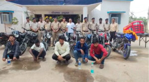 वाहन चोर गिरोह का पर्दाफाश : मास्टर चाबी से वारदात को अंजाम देने वाले मास्टरमाइंड समेत 5 आरोपी गिरफ्तार