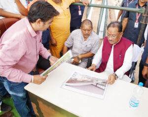 मुख्यमंत्री साय ने सलियाटोली में निर्माणाधीन नालंदा परिसर का किया निरीक्षण, बोले  “युवाओं को प्रतियोगी परीक्षाओं की तैयारी के लिए मिलेगा अत्याधुनिक अध्ययन केंद्र”
