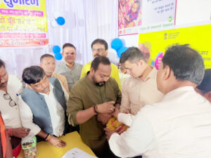 विधायक दीपेश साहू ने किया राष्ट्रीय पल्स पोलियो अभियान का शुभारंभ, 100 बिस्तर एमसीएच अस्पताल से जिलेभर में अभियान की शुरुआत