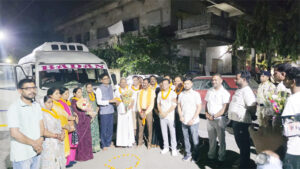 सोमनाथ स्वाभिमान यात्रा के लिए रायगढ़ से 17 श्रद्धालु रवाना, वित्त मंत्री ओ.पी. चौधरी ने दी शुभकामनाएं