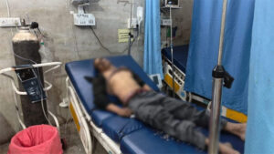 प्रकाश इंडस्ट्री में बड़ा हादसा, 8 फीट ऊंचाई से गिरकर ठेका श्रमिक की मौत
