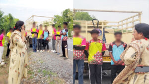 बाल श्रम के लिए ले जा रहे 6 नाबालिग बच्चों को कराया मुक्त, राज्य बाल अधिकार संरक्षण आयोग अध्यक्ष डॉ. वर्णिका शर्मा की तत्परता से कार्रवाई  