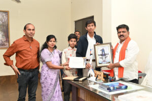 इसरो के युविका कार्यक्रम के लिए चयनित अभिषेक से मिले उप मुख्यमंत्री विजय शर्मा, दी शुभकामनाएं