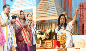 श्रीमद्भागवत कथा समाज को संस्कृति और संस्कारों से जोड़ने का सशक्त माध्यम : मुख्यमंत्री विष्णु देव साय