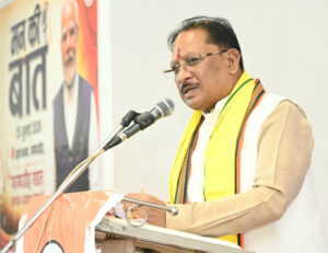 ‘मन की बात’ में बार-बार छत्तीसगढ़ का उल्लेख प्रदेशवासियों के लिए गौरव की बात : मुख्यमंत्री विष्णुदेव साय