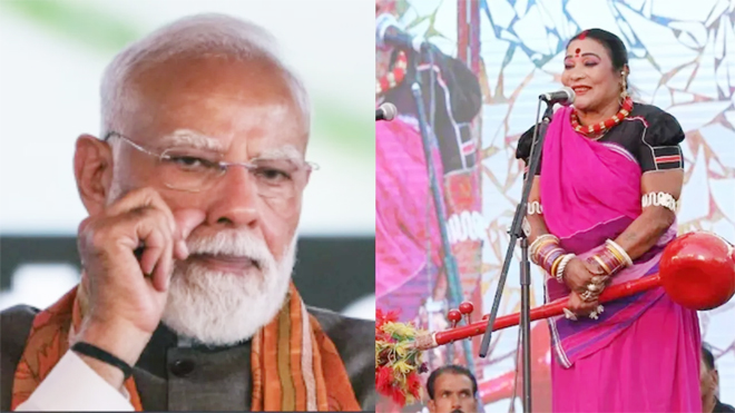 तीजन बाई के निधन पर पीएम मोदी ने व्यक्त किया शोक, ट्वीट कर सुप्रसिद्ध पंडवानी गायिका को दी श्रद्धांजलि
