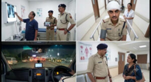 रैली में पथराव-बोतलबाजी के दौरान 16 पुलिसकर्मी घायल, अस्पताल पहुंचकर पुलिस कमिश्नर संजीव शुक्ला ने जाना हाल