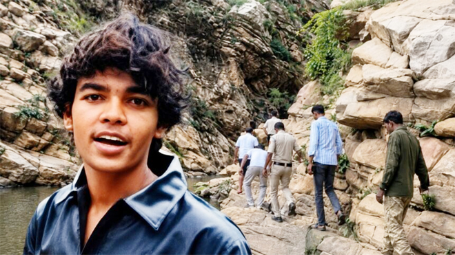 दमाऊधारा झरने में बहा दुर्ग का युवक, घंटों रेस्क्यू के बाद भी नहीं मिला सुराग