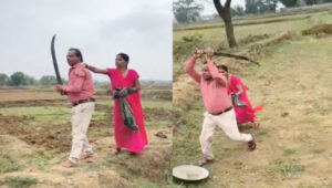 Video : जमीन विवाद मे तलवार लेकर पहुचा रिश्तेदार, महिला की शिकायत पर एफआईआर दर्ज