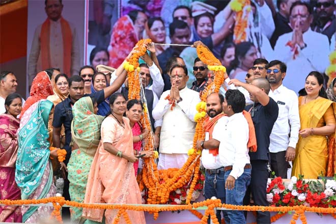 बहनों की आत्मनिर्भरता और चेहरे की मुस्कान ही हमारी सबसे बड़ी खुशी : मुख्यमंत्री विष्णुदेव साय