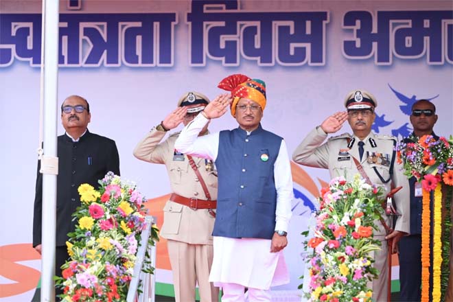 नक्सलवाद से मुक्त छत्तीसगढ़ अब शांति, विकास और समृद्धि की नई यात्रा पर : मुख्यमंत्री विष्णु देव साय