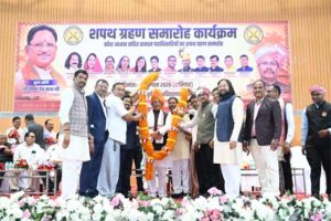 शिक्षा समाज के विकास का मूल मंत्र, भावी पीढ़ी को शिक्षित करना हम सभी की जिम्मेदारी : मुख्यमंत्री विष्णु देव साय