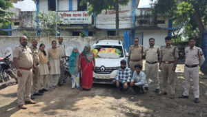 पुलिस की बड़ी कार्रवाई, 13 लाख से ज्यादा का गांजा जब्त, 4 आरोपी गिरफ्तार